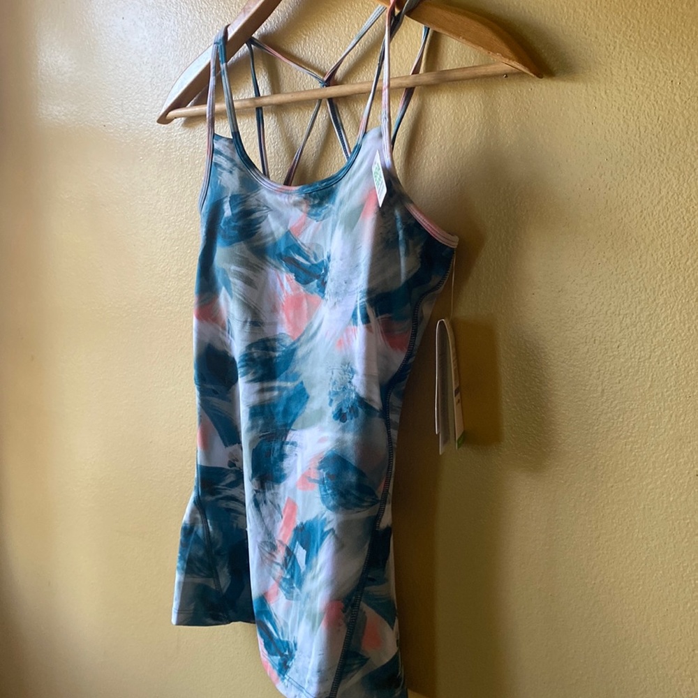 New w tags Gaiam dragonfly om-dri tank top workout yoga //XS